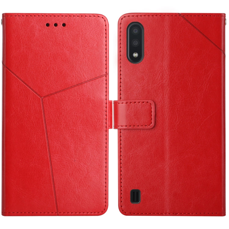 Y Stitching Horizontal Flip Leather Case with Holder & Card Slots & Wallet & Photo Frame, For Samsung Galaxy A91, For Samsung Galaxy F52, For Samsung Galaxy M10 / A10, For Samsung Galaxy M12 / F12