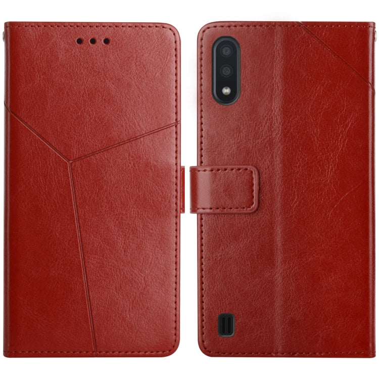 Y Stitching Horizontal Flip Leather Case with Holder & Card Slots & Wallet & Photo Frame, For Samsung Galaxy A91, For Samsung Galaxy F52, For Samsung Galaxy M10 / A10, For Samsung Galaxy M12 / F12