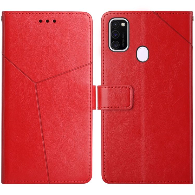 Y Stitching Horizontal Flip Leather Case with Holder & Card Slots & Wallet & Photo Frame, For Samsung Galaxy M21 / M30s, For Samsung Galaxy M31, For Samsung Galaxy M51, For Samsung Galaxy M62 / F62