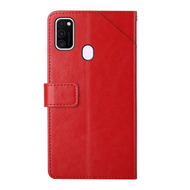 Y Stitching Horizontal Flip Leather Case with Holder & Card Slots & Wallet & Photo Frame, For Samsung Galaxy M21 / M30s, For Samsung Galaxy M31, For Samsung Galaxy M51, For Samsung Galaxy M62 / F62