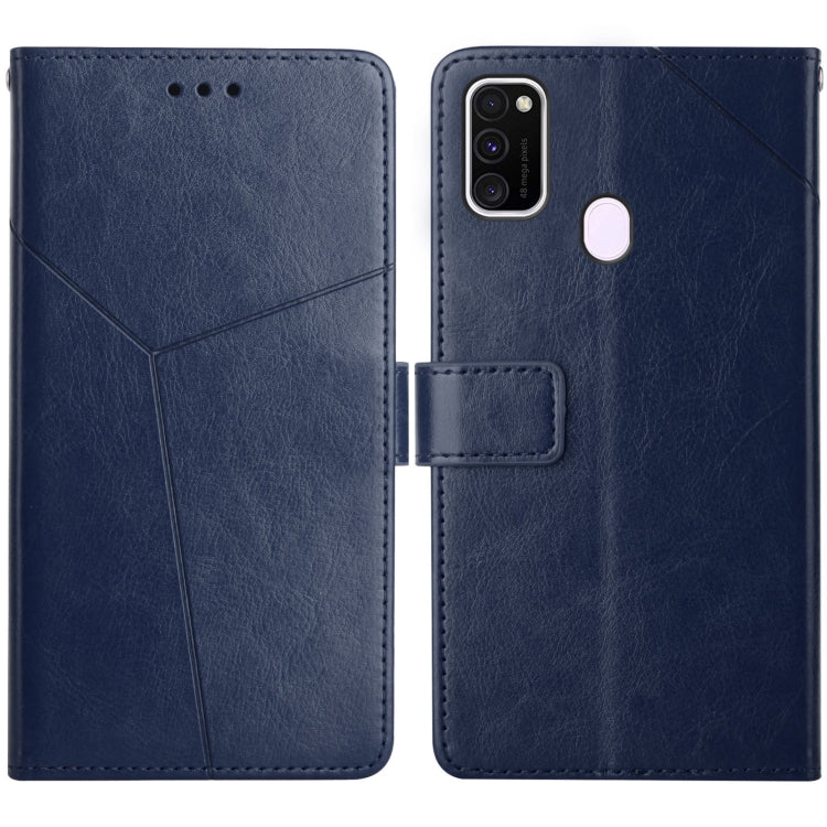 Y Stitching Horizontal Flip Leather Case with Holder & Card Slots & Wallet & Photo Frame, For Samsung Galaxy M21 / M30s, For Samsung Galaxy M31, For Samsung Galaxy M51, For Samsung Galaxy M62 / F62