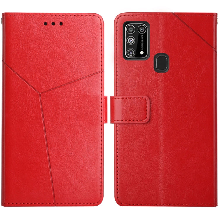 Y Stitching Horizontal Flip Leather Case with Holder & Card Slots & Wallet & Photo Frame, For Samsung Galaxy M21 / M30s, For Samsung Galaxy M31, For Samsung Galaxy M51, For Samsung Galaxy M62 / F62