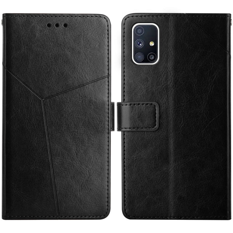Y Stitching Horizontal Flip Leather Case with Holder & Card Slots & Wallet & Photo Frame, For Samsung Galaxy M21 / M30s, For Samsung Galaxy M31, For Samsung Galaxy M51, For Samsung Galaxy M62 / F62