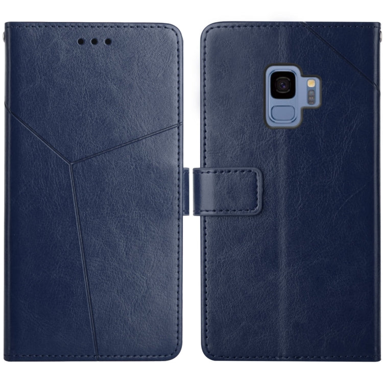 Y Stitching Horizontal Flip Leather Case with Holder & Card Slots & Wallet & Photo Frame, For Samsung Galaxy S9, For Samsung Galaxy S9+, For Samsung Galaxy S10, For Samsung Galaxy S10+
