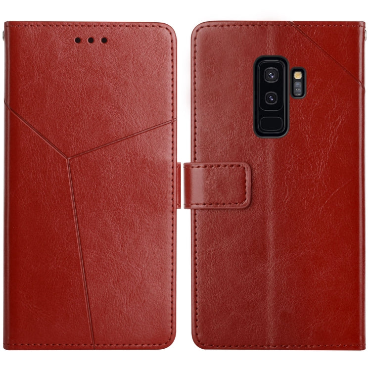 Y Stitching Horizontal Flip Leather Case with Holder & Card Slots & Wallet & Photo Frame, For Samsung Galaxy S9, For Samsung Galaxy S9+, For Samsung Galaxy S10, For Samsung Galaxy S10+