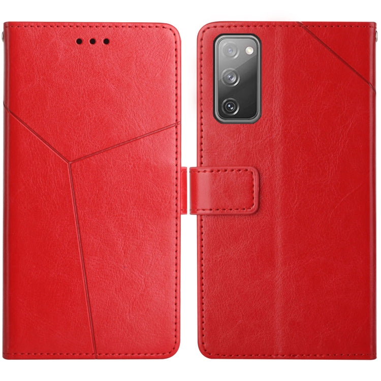 Y Stitching Horizontal Flip Leather Case with Holder & Card Slots & Wallet & Photo Frame, For Samsung Galaxy S20 FE, For Samsung Galaxy S21 5G, For Samsung Galaxy S21 FE 5G, For Samsung Galaxy S21+ 5G