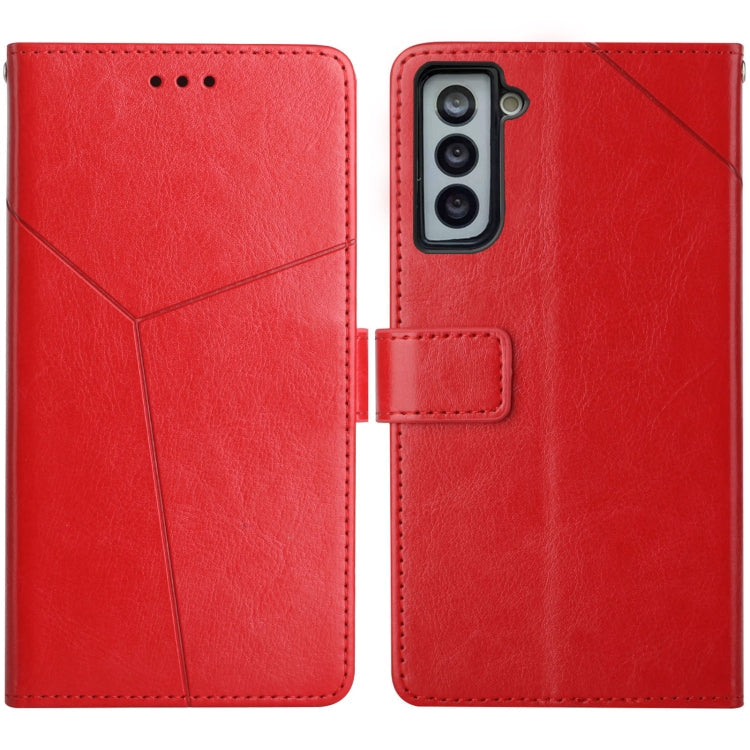 Y Stitching Horizontal Flip Leather Case with Holder & Card Slots & Wallet & Photo Frame, For Samsung Galaxy S20 FE, For Samsung Galaxy S21 5G, For Samsung Galaxy S21 FE 5G, For Samsung Galaxy S21+ 5G