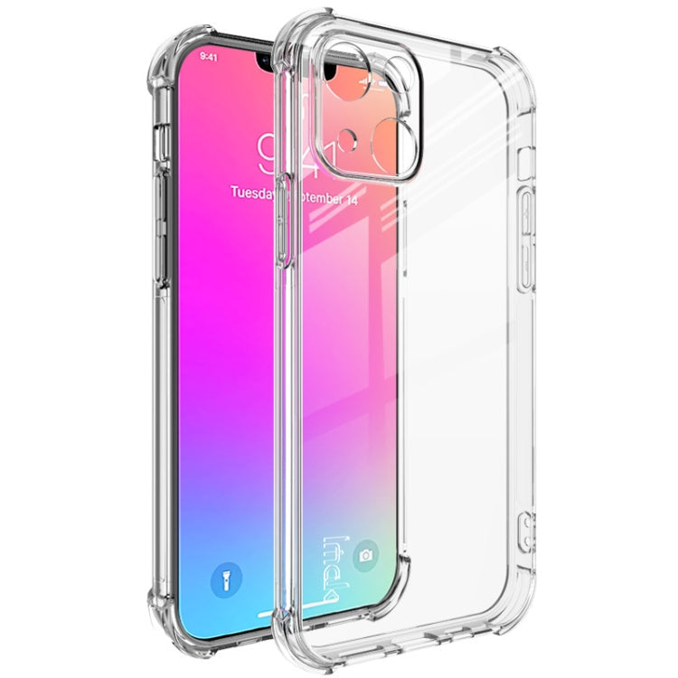 IMAK All-inclusive Shockproof Airbag TPU Phone Case with Screen Protector, For iPhone 13, For iPhone 13 mini, For iPhone 13 Pro, For iPhone 13 Pro Max