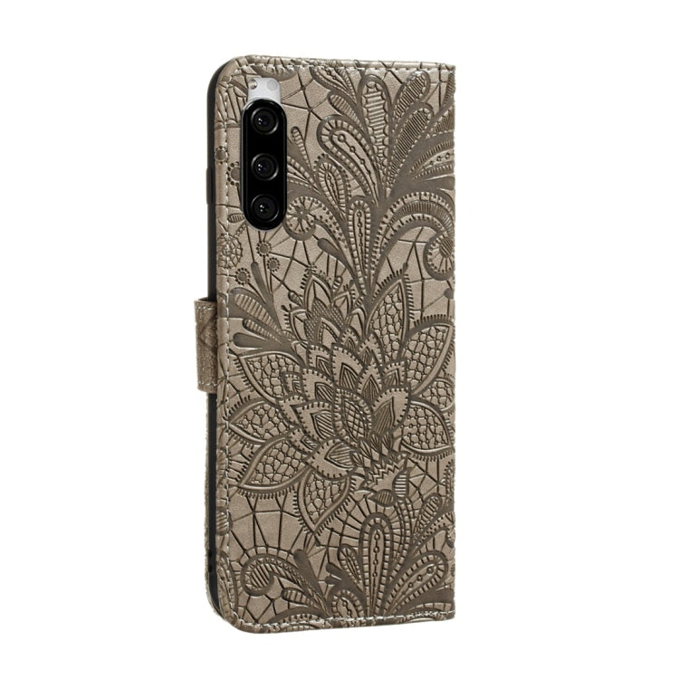 Lace Flower Horizontal Flip Leather Case with Holder & Card Slots & Wallet & Photo Frame, For Sony Xperia 5, For Nokia 7.2, For Xiaomi Mi 9 Pro