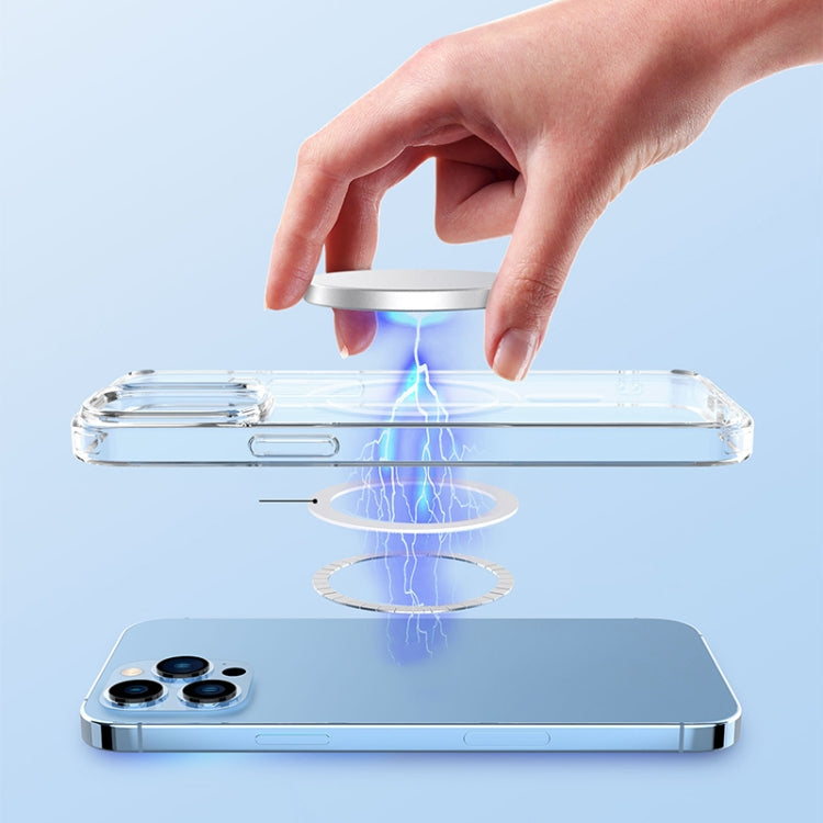 Crystal Clear Series MagSafe TPU Magnetic Phone Case, For iPhone 13 Pro, For iPhone 13