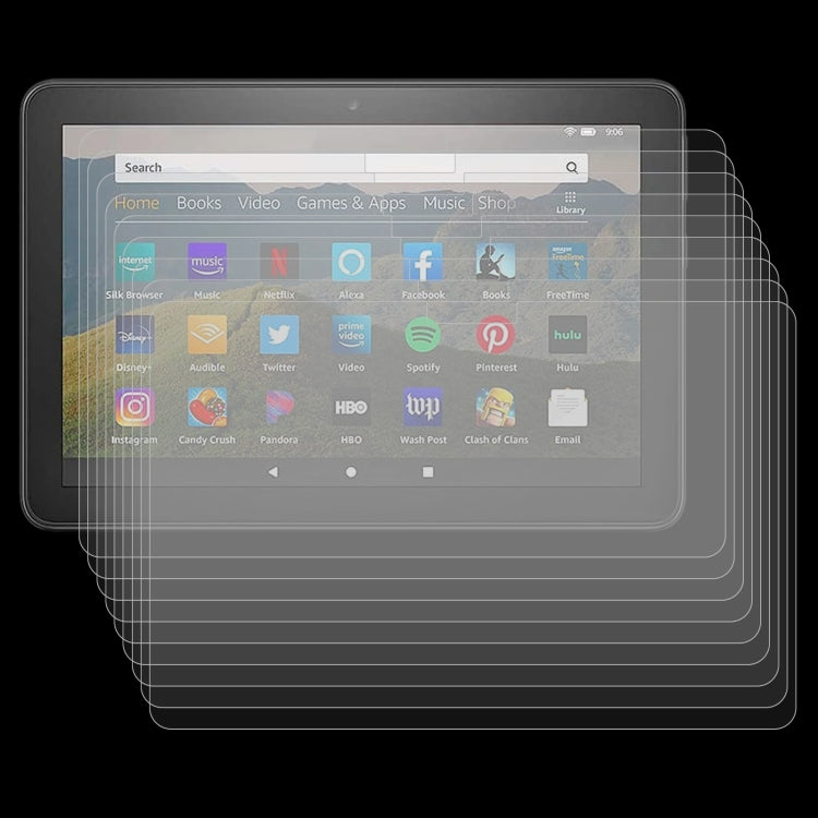 25 PCS 9H 2.5D Explosion-proof Tempered Tablet Glass Film, For Amazon Kindle Fire HD 8 2020 / 2022 (25 PCS), For Xiaomi Mi Pad 3 (25 PCS), For Amazon Kindle Fire HD 10 2019 (25 PCS), For Amazon Kindle Fire 7 2019 (25 PCS), For Amazon Kindle 2019 (25 PC...