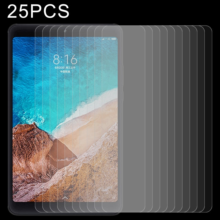 25 PCS 9H 2.5D Explosion-proof Tempered Tablet Glass Film, For Amazon Kindle Fire HD 8 2020 / 2022 (25 PCS), For Xiaomi Mi Pad 3 (25 PCS), For Amazon Kindle Fire HD 10 2019 (25 PCS), For Amazon Kindle Fire 7 2019 (25 PCS), For Amazon Kindle 2019 (25 PC...