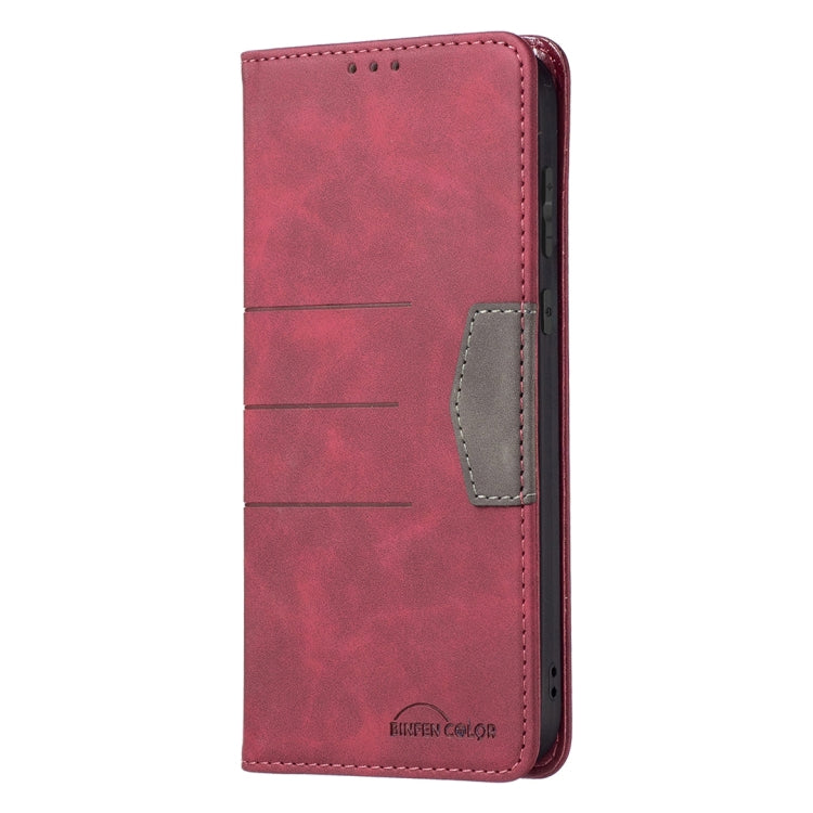 Magnetic Splicing Leather Phone Case, For Samsung Galaxy A02, For Samsung Galaxy A03s 164 Version, For Samsung Galaxy A03s 166 Version, For Samsung Galaxy A11, For Samsung Galaxy A13 5G, For Samsung Galaxy A21
