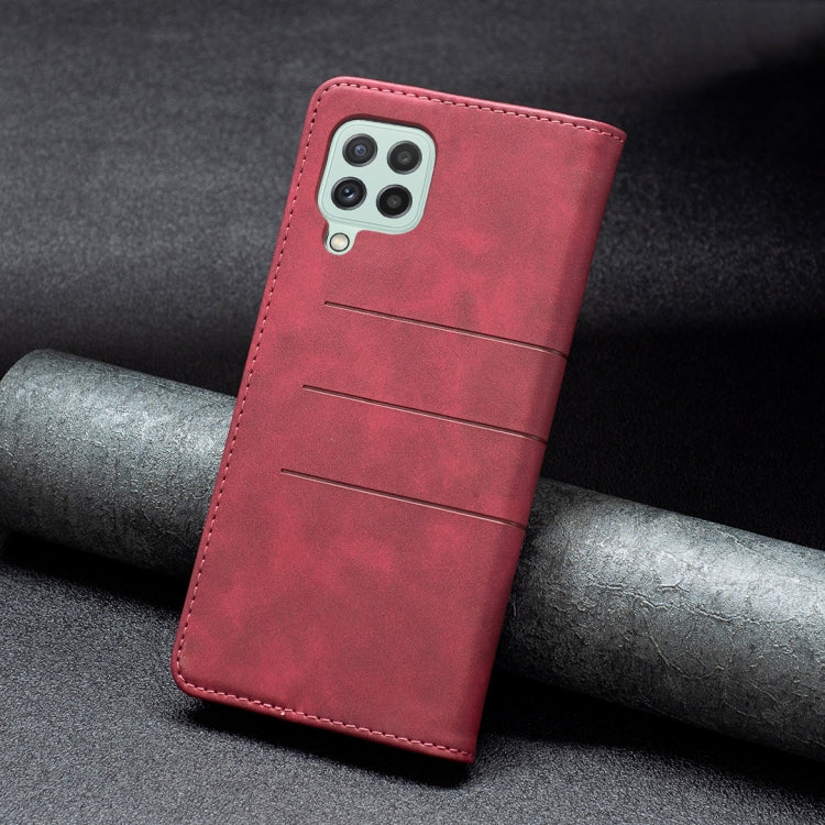 Magnetic Splicing Leather Phone Case, For Samsung Galaxy A22 4G, For Samsung Galaxy A22 5G, For Samsung Galaxy A32 4G, For Samsung Galaxy A32 5G, For Samsung Galaxy A41, For Samsung Galaxy A42 5G