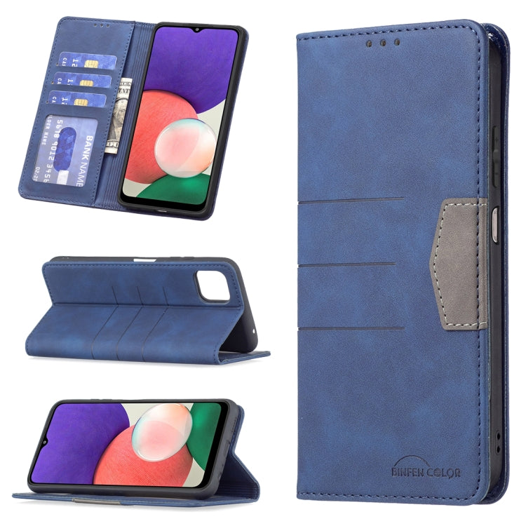 Magnetic Splicing Leather Phone Case, For Samsung Galaxy A22 4G, For Samsung Galaxy A22 5G, For Samsung Galaxy A32 4G, For Samsung Galaxy A32 5G, For Samsung Galaxy A41, For Samsung Galaxy A42 5G