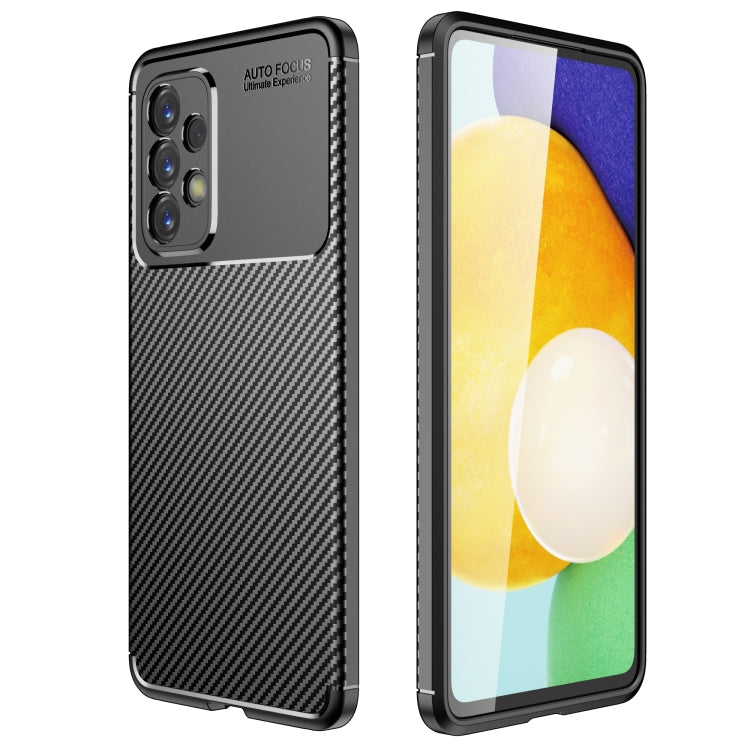 Carbon Fiber Texture Shockproof TPU Phone Case, For Samsung Galaxy A33 5G, For Samsung Galaxy A53 5G