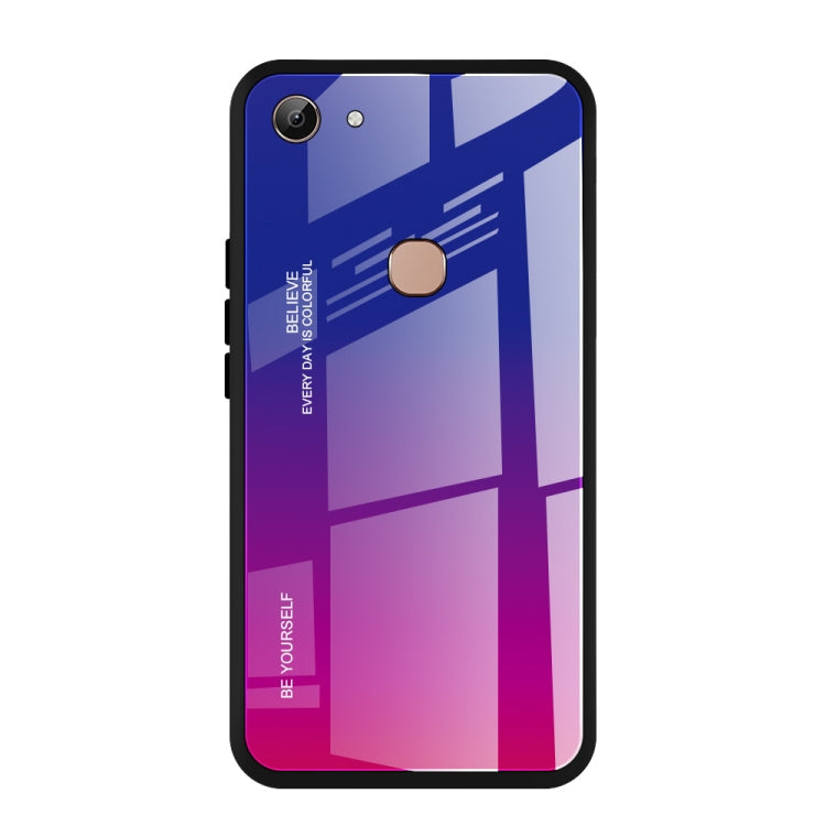 Gradient Color Glass Case, For Vivo X23, For Vivo Y17, For Vivo Y83