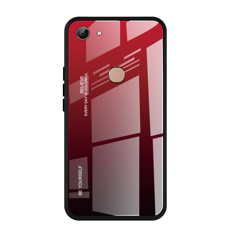 Gradient Color Glass Case, For Vivo X23, For Vivo Y17, For Vivo Y83