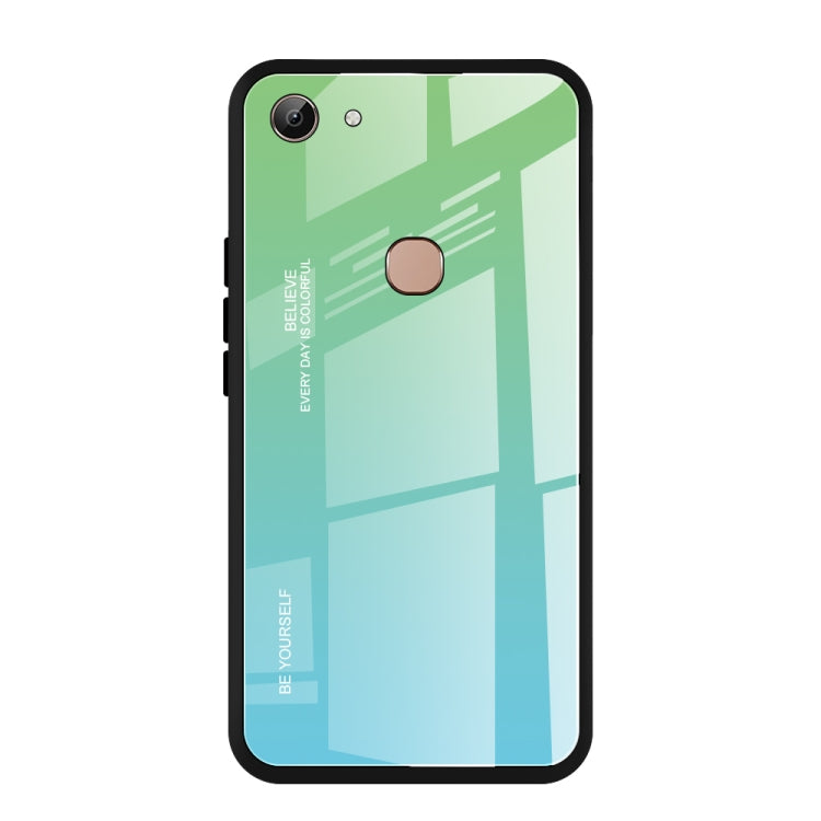 Gradient Color Glass Case, For Vivo X23, For Vivo Y17, For Vivo Y83