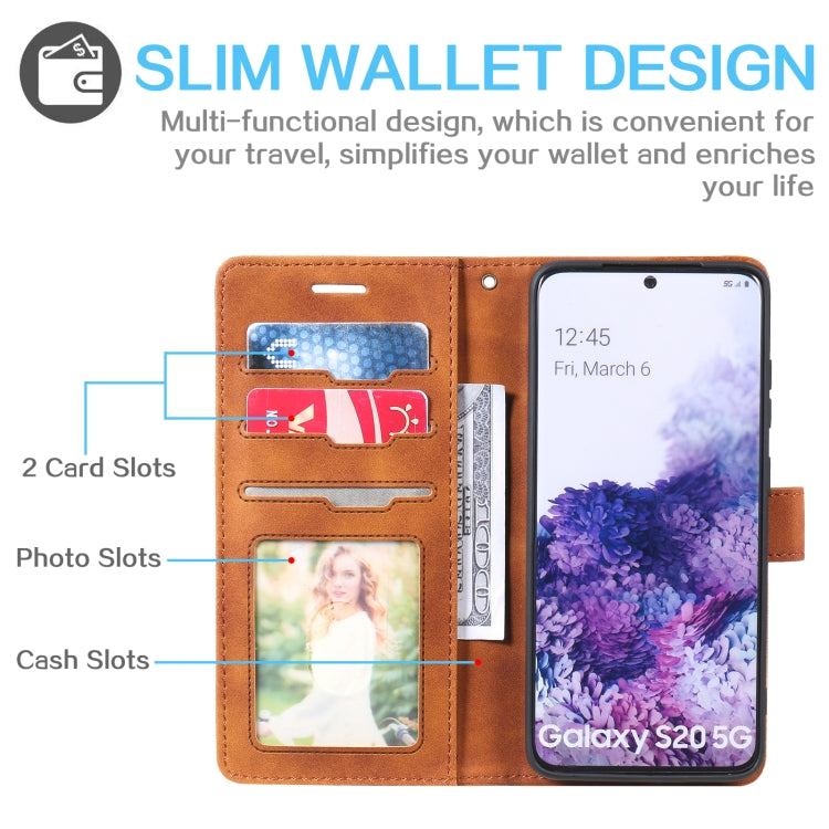 Skin Feel Anti-theft Brush Horizontal Flip Leather Phone Case, For Samsung Galaxy S20, For Samsung Galaxy A32 4G, For Samsung Galaxy A22 5G, For Samsung Galaxy A03s EU Version