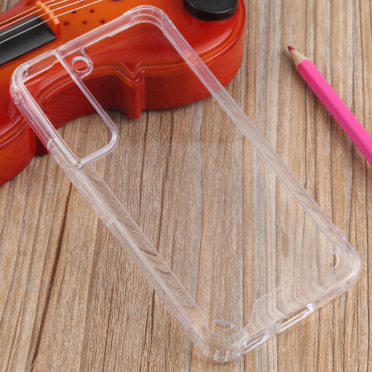 Four-corner Shockproof Transparent TPU + PC Phone Case, For Samsung Galaxy S22 5G, For Samsung Galaxy S22+ 5G, For Samsung Galaxy S22 Ultra 5G