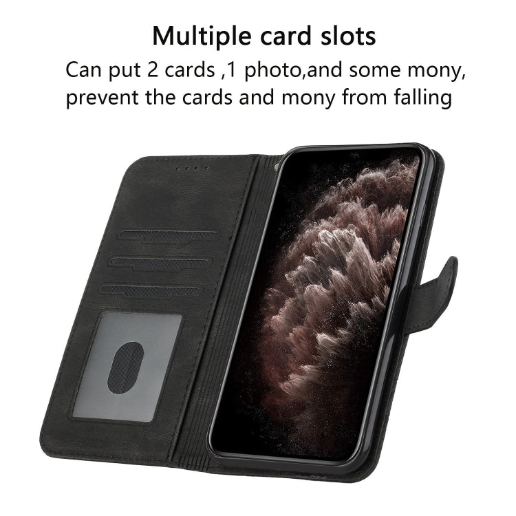 Cubic Skin Feel Flip Leather Phone Case, For iPhone 12 mini, For iPhone 12 / 12 Pro, For iPhone 12 Pro Max, For iPhone 11