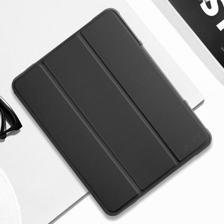 Mutural Horizontal Flip PC + TPU + PU Leather Case with Holder & Pen Slot, For iPad 10.2, For iPad 9.7, For iPad Pro 10.5