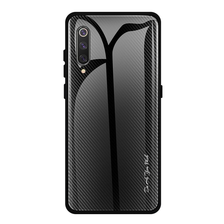 Texture Gradient Glass Protective Case, For Xiaomi 9 SE, For Xiaomi CC9 / A3 Lite