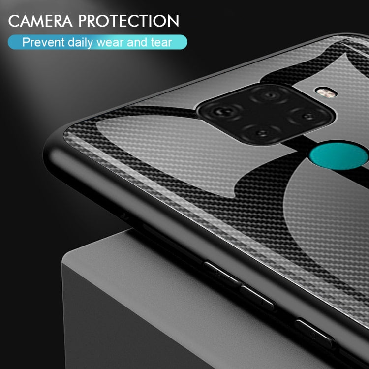 Texture Gradient Glass Protective Case, For Huawei Nova 5i Pro, For Xiaomi Redmi K20 / K20 Pro / 9T, For Xiaomi Redmi Note 7, For Xiaomi CC9 Pro