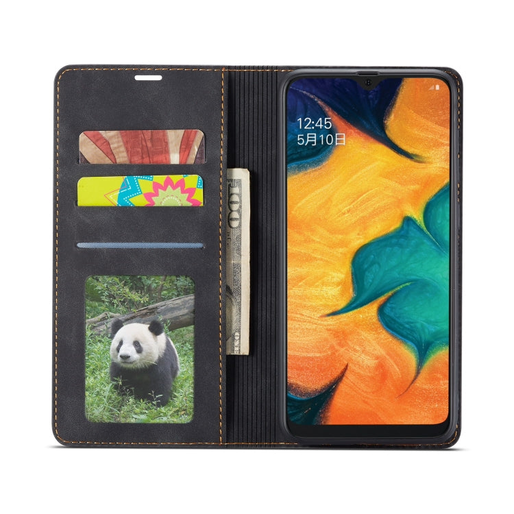 Forwenw Dream Series Oil Edge Strong Magnetism Horizontal Flip Leather Case with Holder & Card Slots & Wallet & Photo Frame, For Galaxy A40, For Galaxy A60, For Galaxy A20e, For Galaxy A50, For Galaxy A70, For Galaxy A80 / A90