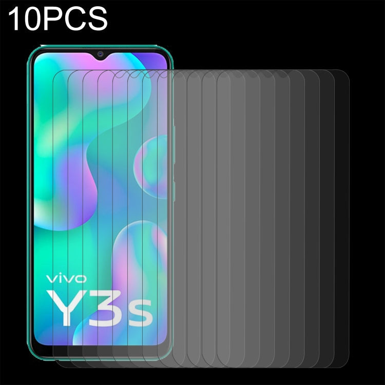 10 PCS 0.26mm 9H 2.5D Tempered Glass Film For Fujitsu Arrows 5G F-51A, For OPPO A55s 5G (10 PCS), For Fujitsu Arrows U 801FJ (10 PCS), For vivo Y3s 2021 (10 PCS), For Fujitsu F-41A (10 PCS), For OPPO A95 (10 PCS), For vivo Y53 (10 PCS)                 ...