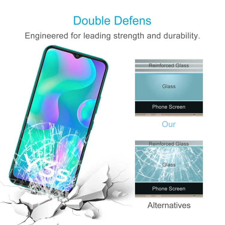 50 PCS 0.26mm 9H 2.5D Tempered Glass Film For Fujitsu Arrows 5G F-51A, For vivo Y3s 2021 (50 PCS), For Fujitsu Arrows U 801FJ (50 PCS), For Fujitsu F-41A (50 PCS), For OPPO A95 (50 PCS), For vivo Y53 (50 PCS), For Lenovo A2800 (50 PCS)                 ...