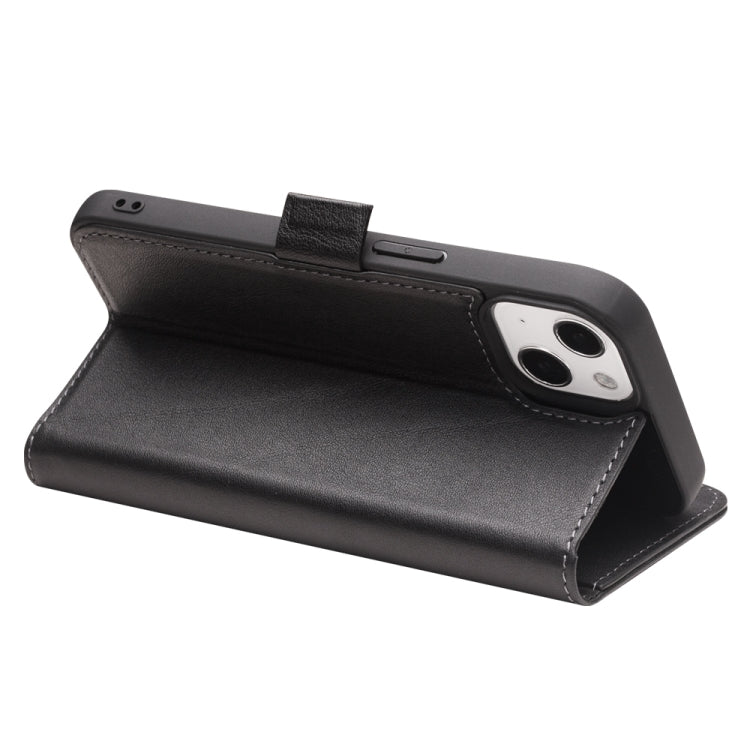 QIALINO Magnetic Buckle Leather Phone Case, For iPhone 13 mini, For iPhone 13 Pro