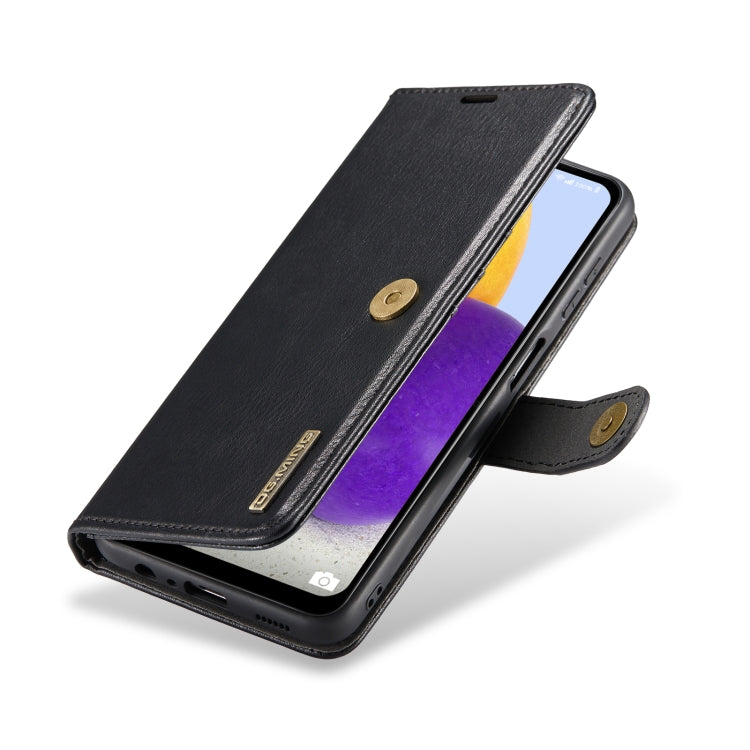 DG.MING Crazy Horse Texture Detachable Magnetic Leather Phone Case, For Samsung Galaxy A13 4G, For Samsung Galaxy A33 5G, For Samsung Galaxy A53 5G, For Samsung Galaxy A73 5G