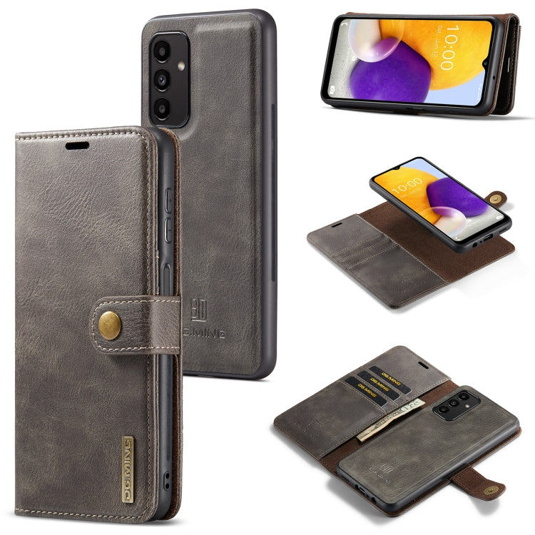 DG.MING Crazy Horse Texture Detachable Magnetic Leather Phone Case, For Samsung Galaxy A13 4G, For Samsung Galaxy A33 5G, For Samsung Galaxy A53 5G, For Samsung Galaxy A73 5G