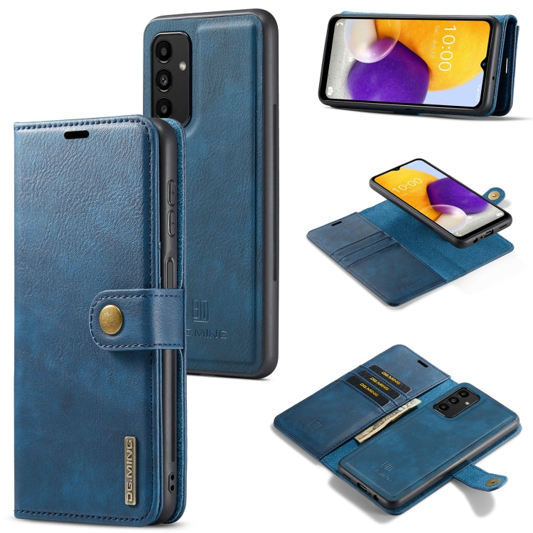 DG.MING Crazy Horse Texture Detachable Magnetic Leather Phone Case, For Samsung Galaxy A13 4G, For Samsung Galaxy A33 5G, For Samsung Galaxy A53 5G, For Samsung Galaxy A73 5G