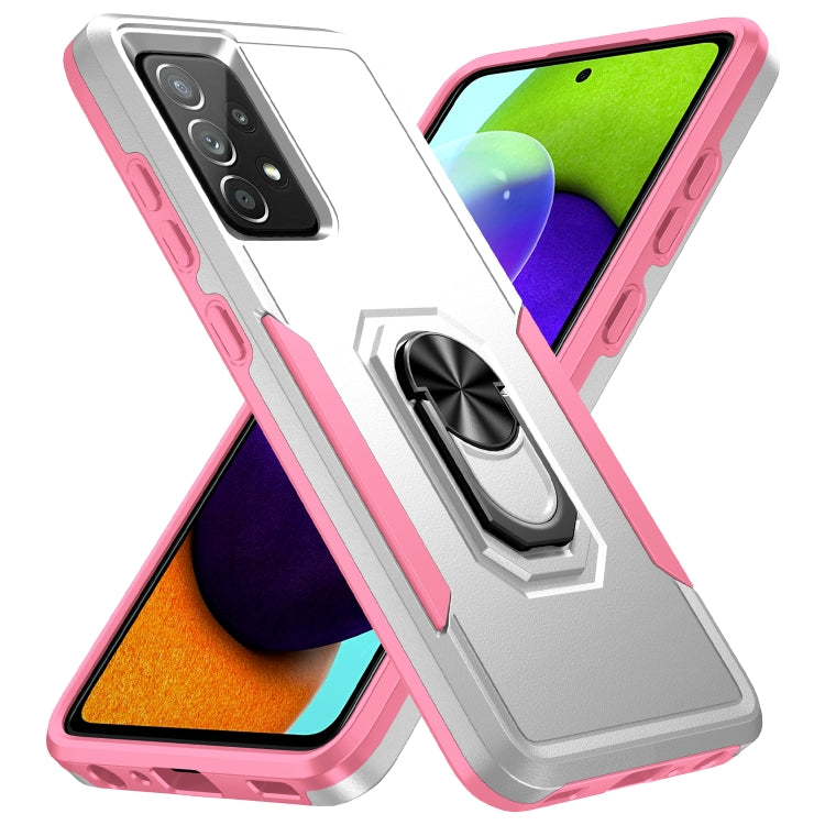 Pioneer Armor Heavy Duty PC + TPU Holder Phone Case, For Samsung Galaxy A13 5G, For Samsung Galaxy A52 5G / 4G