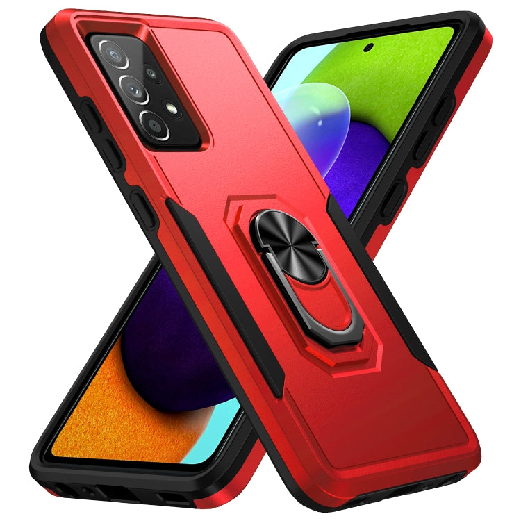 Pioneer Armor Heavy Duty PC + TPU Holder Phone Case, For Samsung Galaxy A13 5G, For Samsung Galaxy A52 5G / 4G