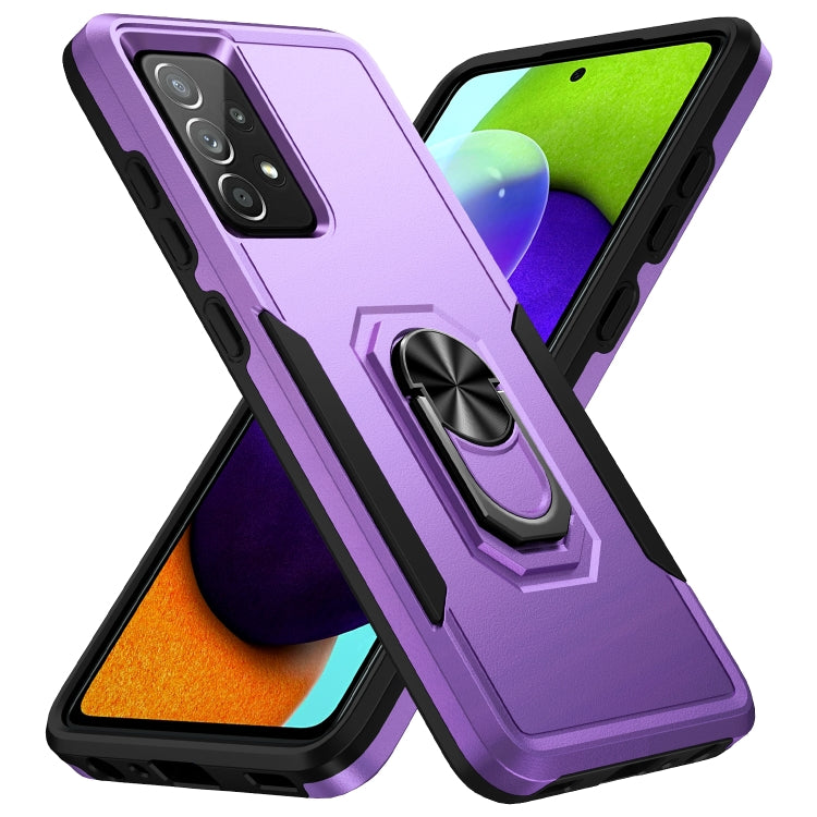 Pioneer Armor Heavy Duty PC + TPU Holder Phone Case, For Samsung Galaxy A13 5G, For Samsung Galaxy A52 5G / 4G