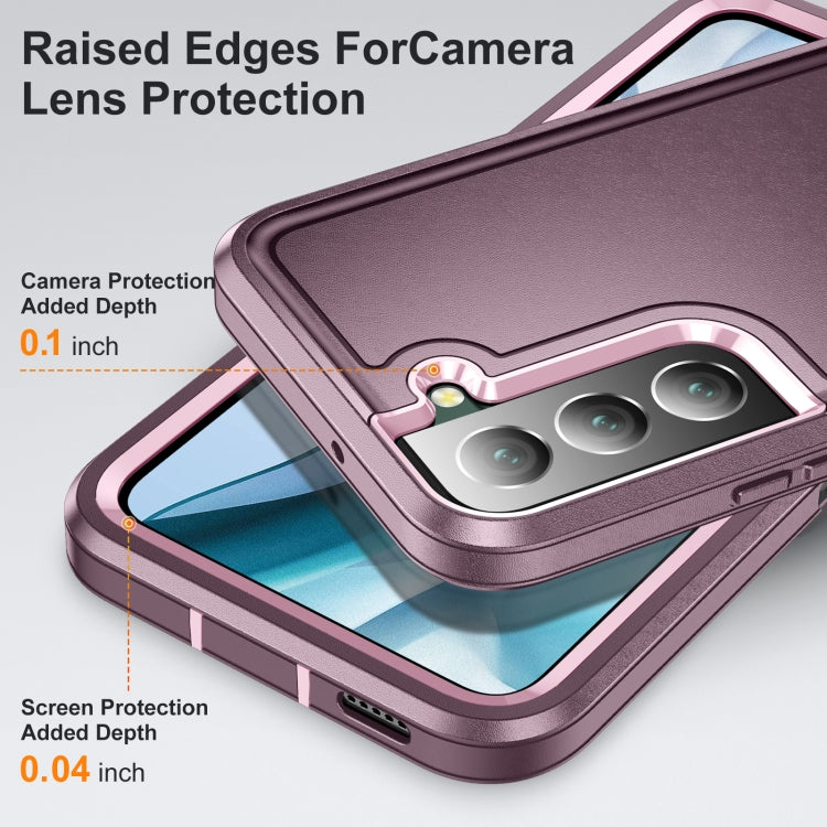3 in 1 Rugged Holder Phone Case, For Samsung Galaxy S22 5G, For Samsung Galaxy S22+ 5G, For Samsung Galaxy S22 Ultra 5G