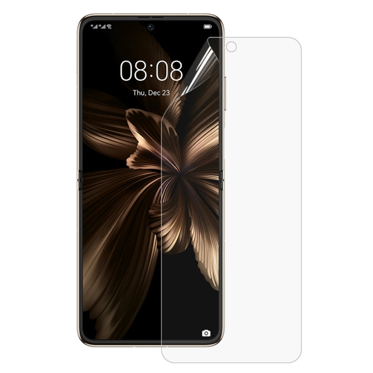Full Screen Protector Explosion-proof Hydrogel Film, For Huawei P50 Pocket (Front Film) (1 PC), For Huawei P50 Pocket (Back Film) (1 PC), For Huawei P50 Pocket (Front + Back Film) (1 PC)
