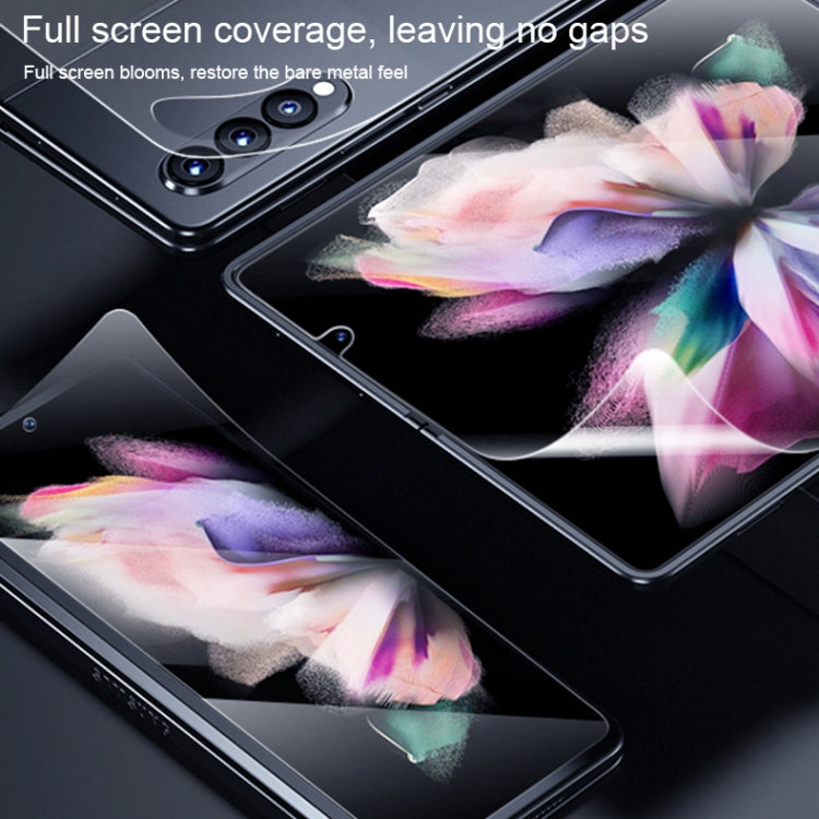 Full Screen Protector Explosion-proof Hydrogel Film, For Huawei P50 Pocket (Front Film) (1 PC), For Huawei P50 Pocket (Back Film) (1 PC), For Huawei P50 Pocket (Front + Back Film) (1 PC)