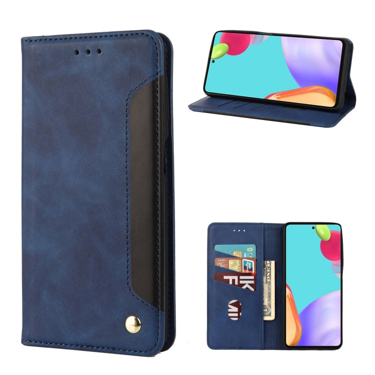 Skin Feel Splicing Leather Phone Case, For Samsung Galaxy A23 5G