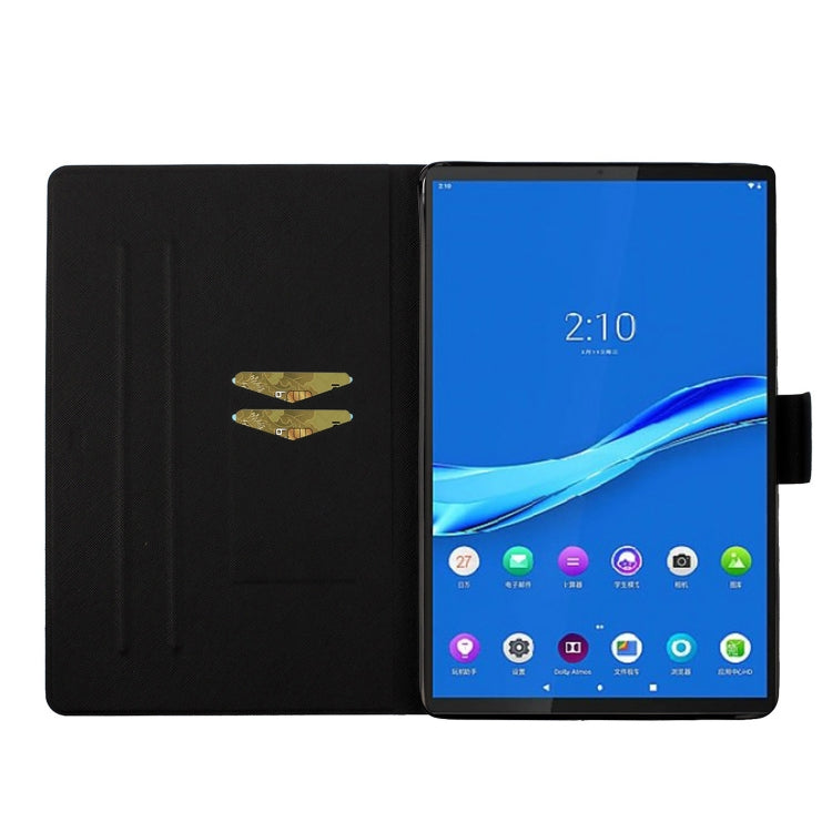Voltage Texture Coloured Drawing Pattern Leather Tablet Case, For Samsung Galaxy Tab A8 10.5 2021