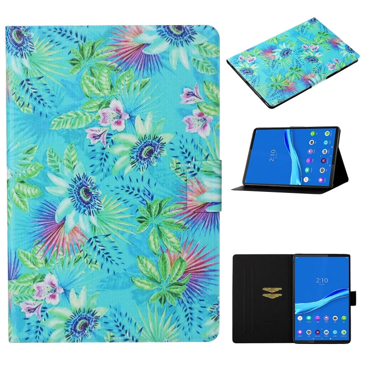 Voltage Texture Coloured Drawing Pattern Leather Tablet Case, For Samsung Galaxy Tab A8 10.5 2021