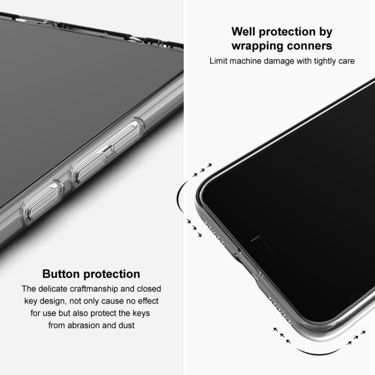IMAK UX-5 Series Transparent TPU Phone Case, For Samsung Galaxy S22 5G, For Samsung Galaxy S22+ 5G, For Samsung Galaxy S22 Ultra 5G