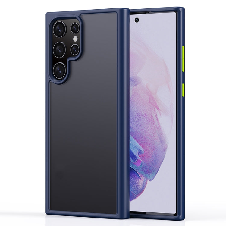Skin Feel Series PC + TPU Frosted Phone Case, For Samsung Galaxy S22 5G, For Samsung Galaxy S22+ 5G, For Samsung Galaxy S22 Ultra 5G