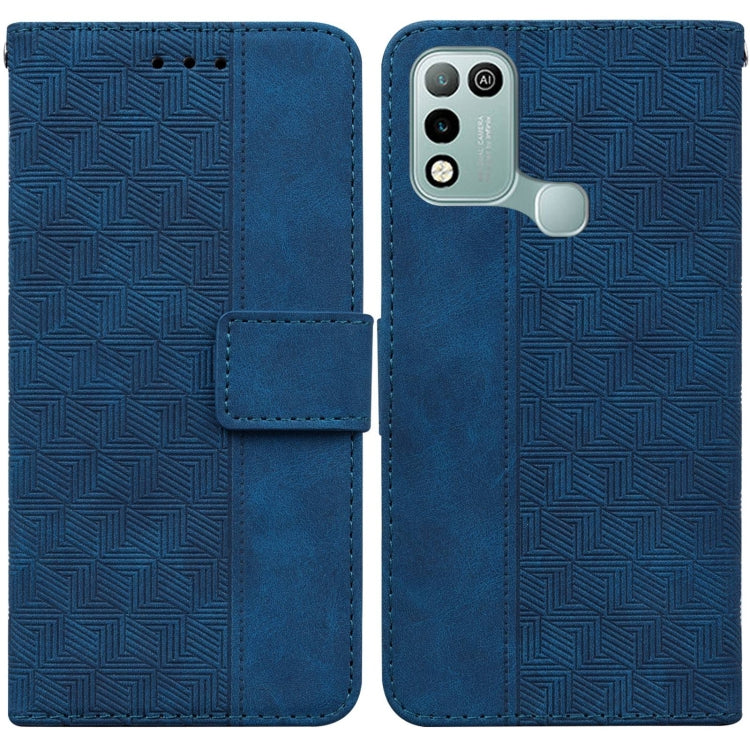 Geometric Embossed Leather Phone Case, For Infinix Hot 8 X650 CC7, For Infinix Hot 9 X655C / Note 7 Lite, For Infinix Hot 10 Play / Smart 5 India, For Infinix Hot 10s / Hot 10T