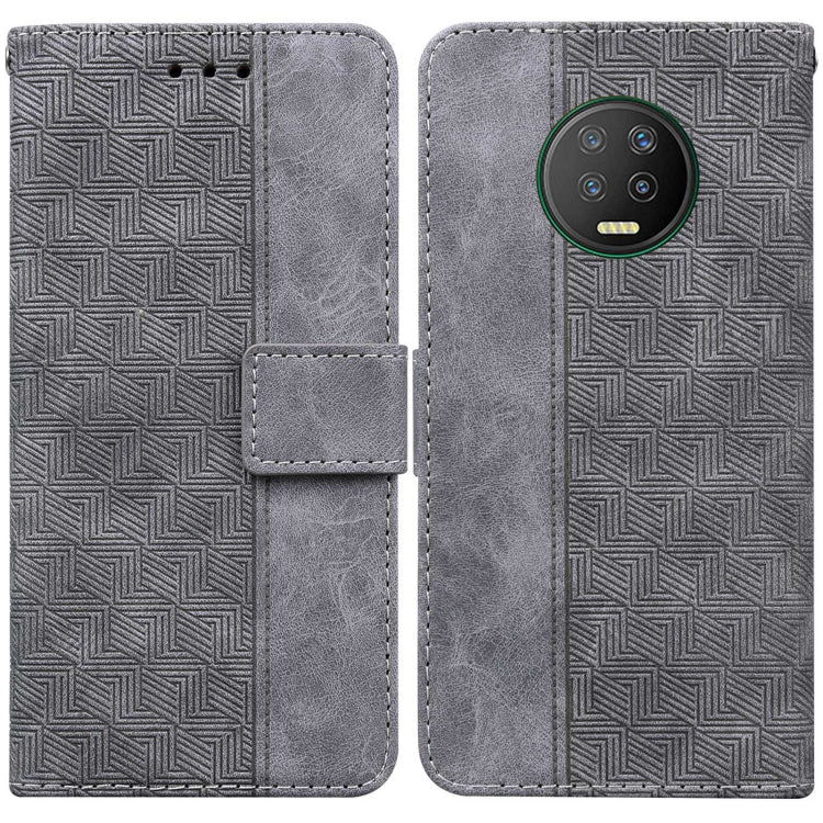 Geometric Embossed Leather Phone Case, For Infinix Note 7 X690, For Infinix Smart 5 X657 / Hot 10 Lite, For Infinix Smart HD 2021 X612, For Infinix Zero 8 X687