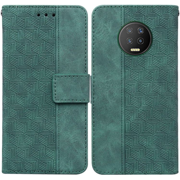 Geometric Embossed Leather Phone Case, For Infinix Note 7 X690, For Infinix Smart 5 X657 / Hot 10 Lite, For Infinix Smart HD 2021 X612, For Infinix Zero 8 X687